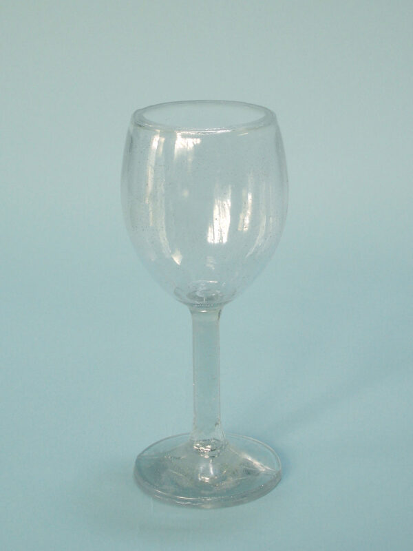 Suikerglas Wijnglas, lange steel. Hoogte x Breedte: 18,5 x 8 cm