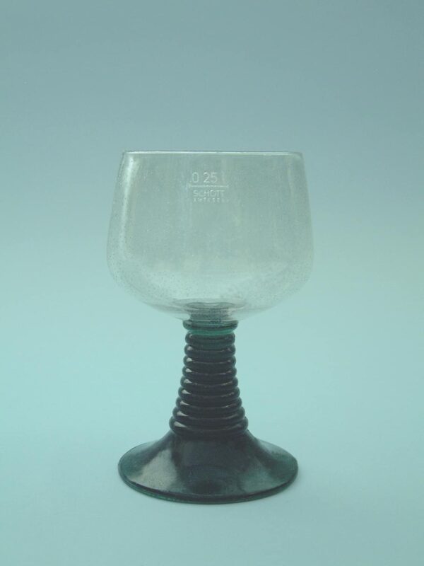 Veiligheidsglas / suikerglas Wijnglas-Romeins. HxB.: 13,5 x 8 cm.