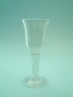 Suikerglas Wijnglas in een Tulpvorm2, 19,5 x 8 cm.