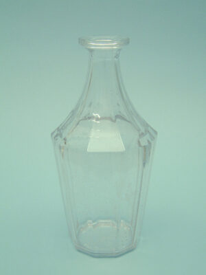 Sugar glass / film glass 10 angular carafe with the dimensions: 25.5 (30.5) cm x ø12cm.jpg